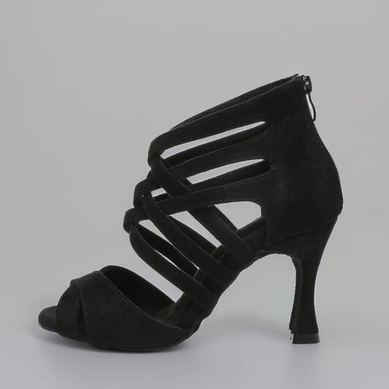 Talia Black Dance Boots