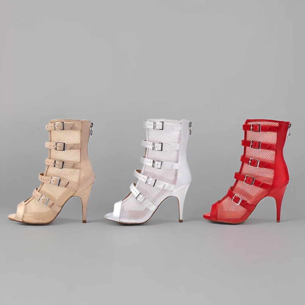 Yaiza Red Dance Boots