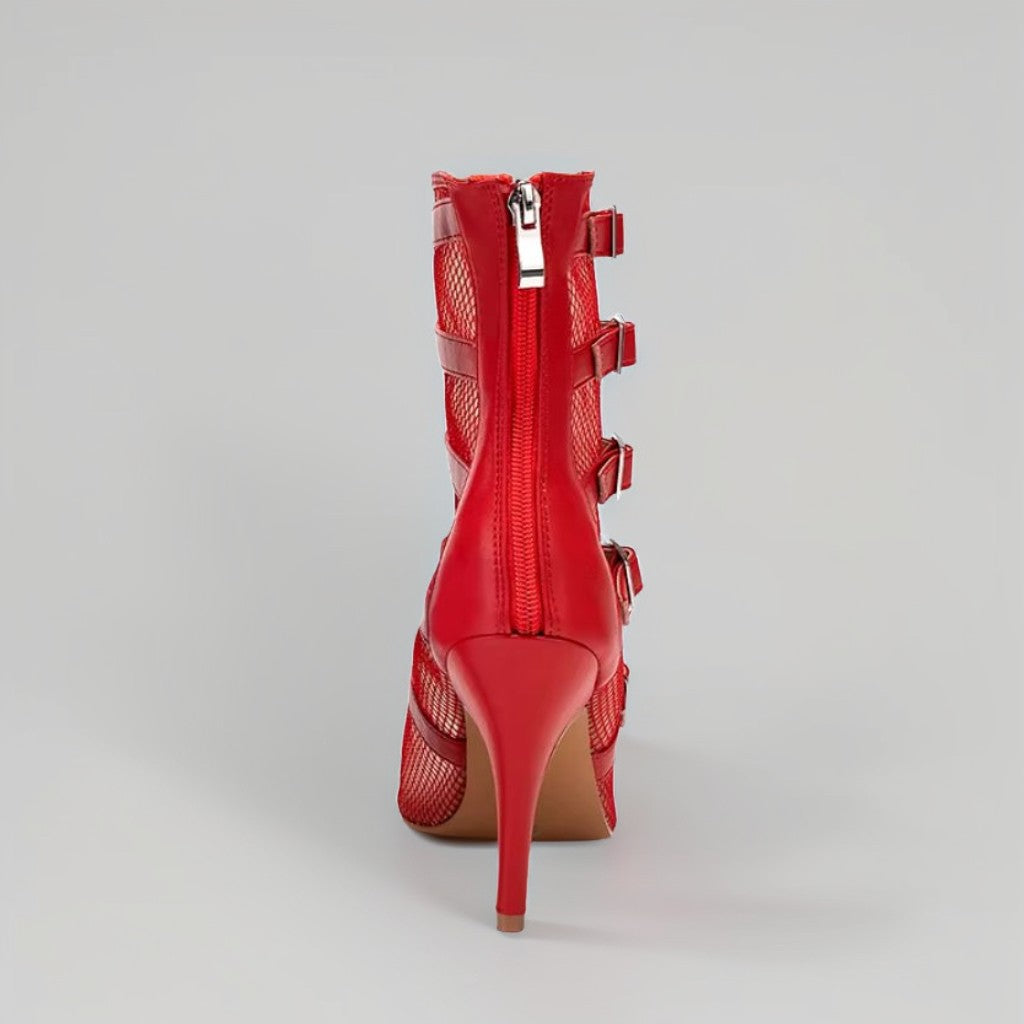 Yaiza Red Dance Boots