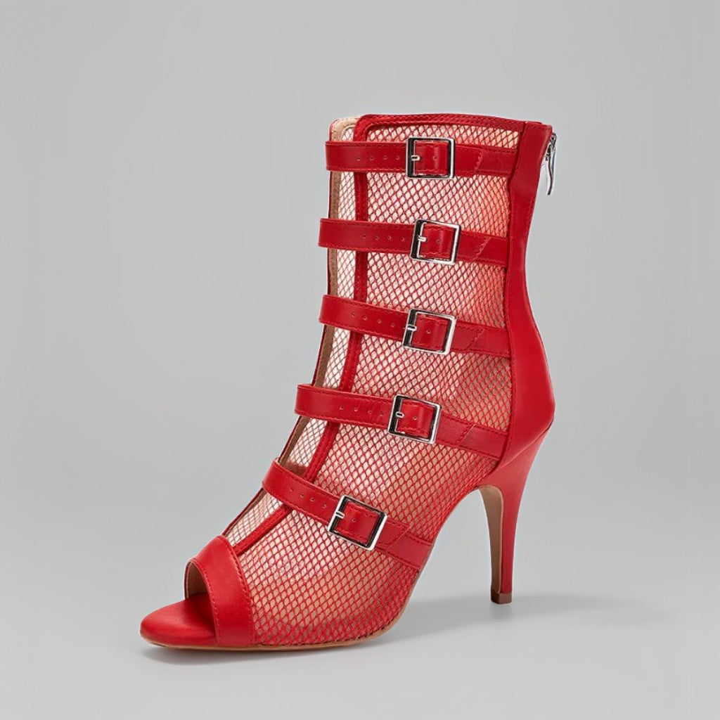 Yaiza Red Dance Boots