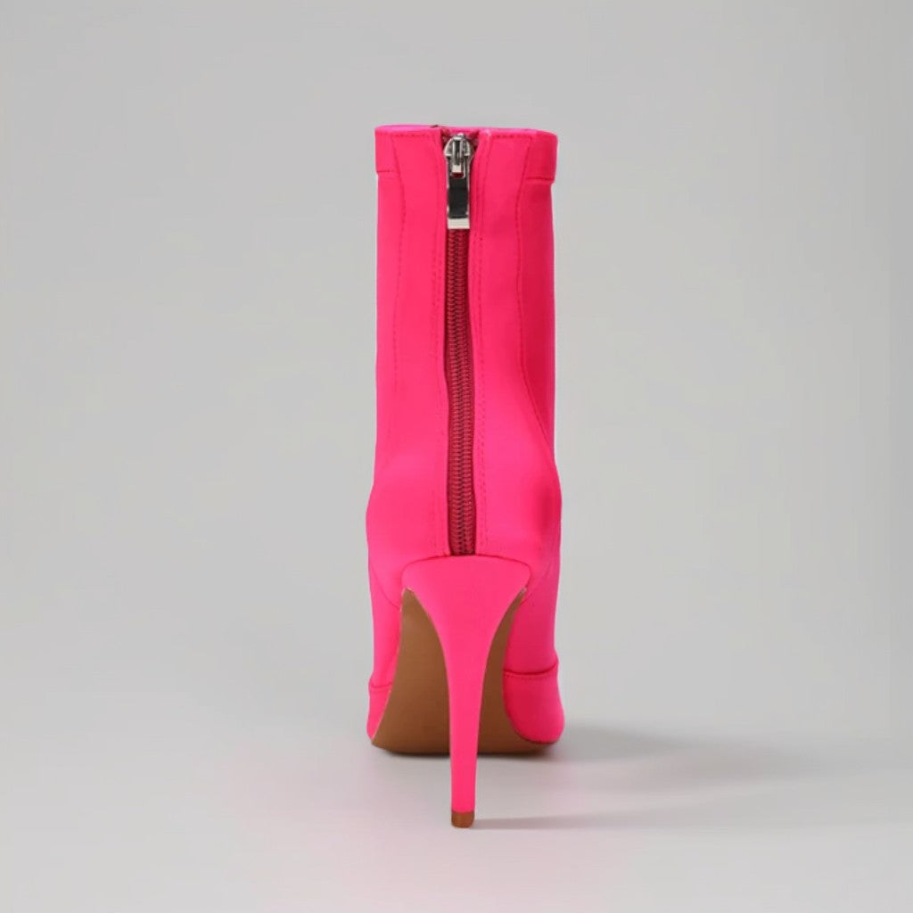 Ariadne Pink Dance Boots