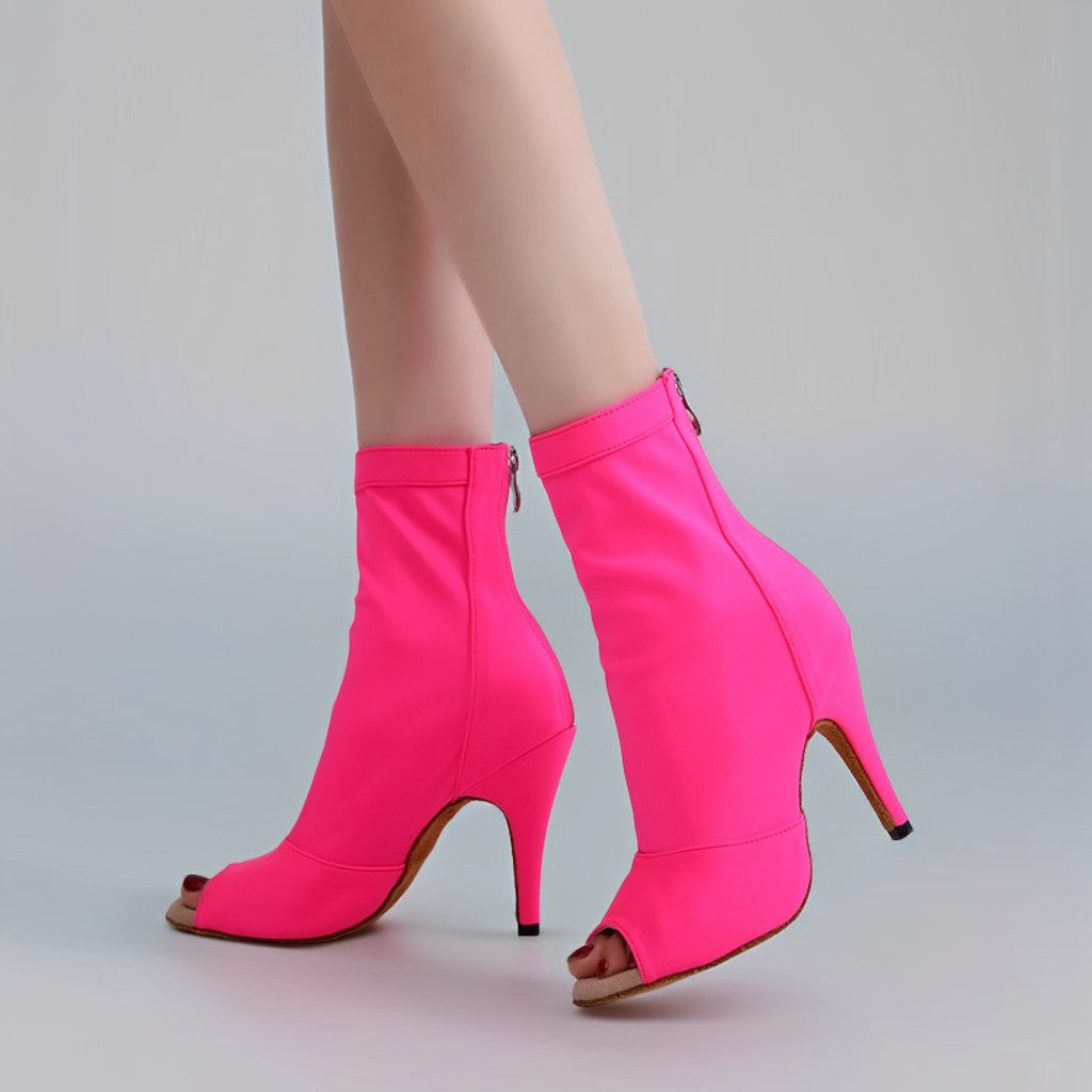 Ariadne Pink Dance Boots